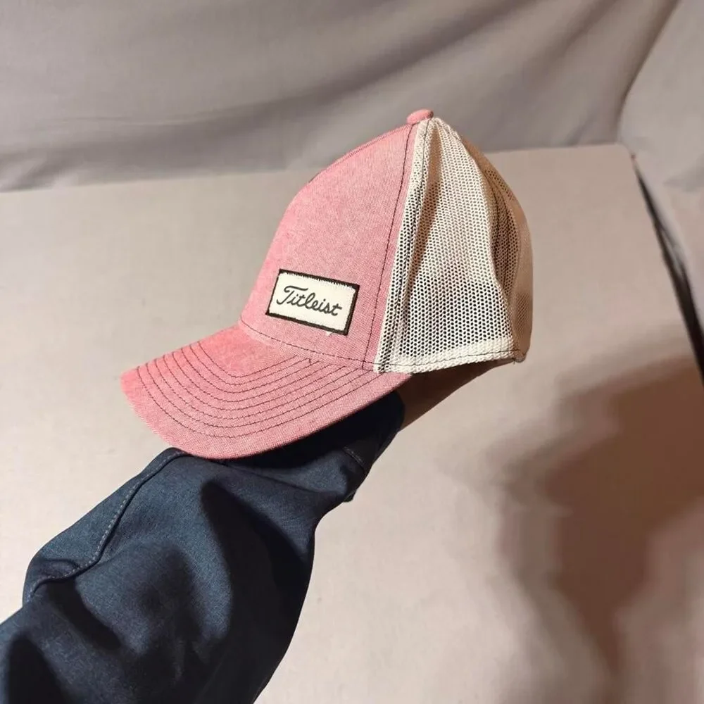 Titleist Women's Pink and Red Hat